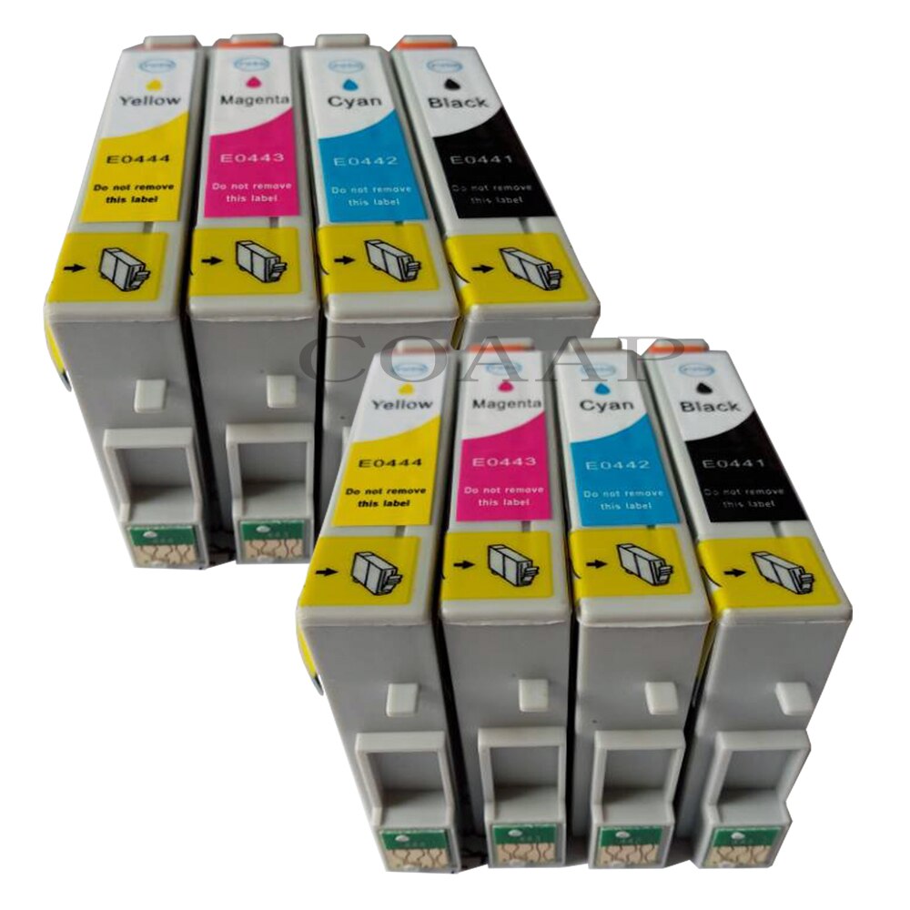 EPSON T0441 T0442 T0443 T0444 Stylus C64 C66 C68 C86 CX3600 CX3650 CX4600 CX6400  ȣȯ ũ īƮ 8 